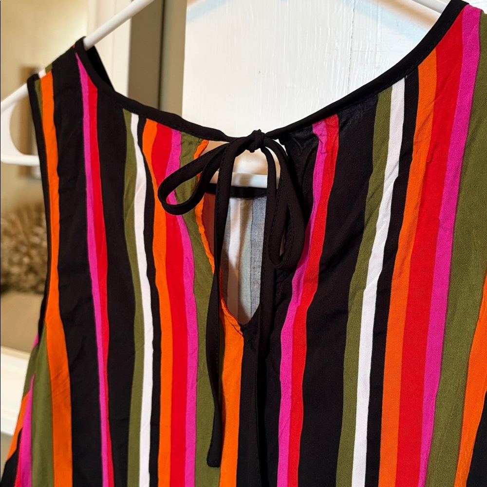 Riley & Rae Multicolor Striped Tank Top - Picture 4 of 4